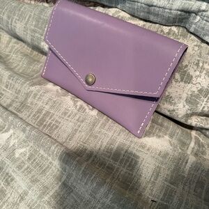 Portland Leather lavender envelope
